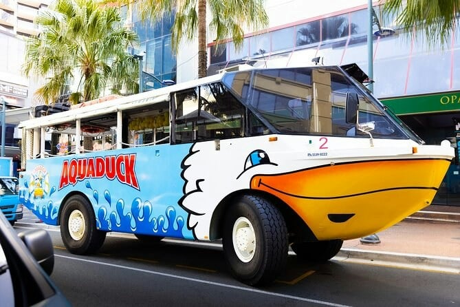 Aquaduck tour vehicle